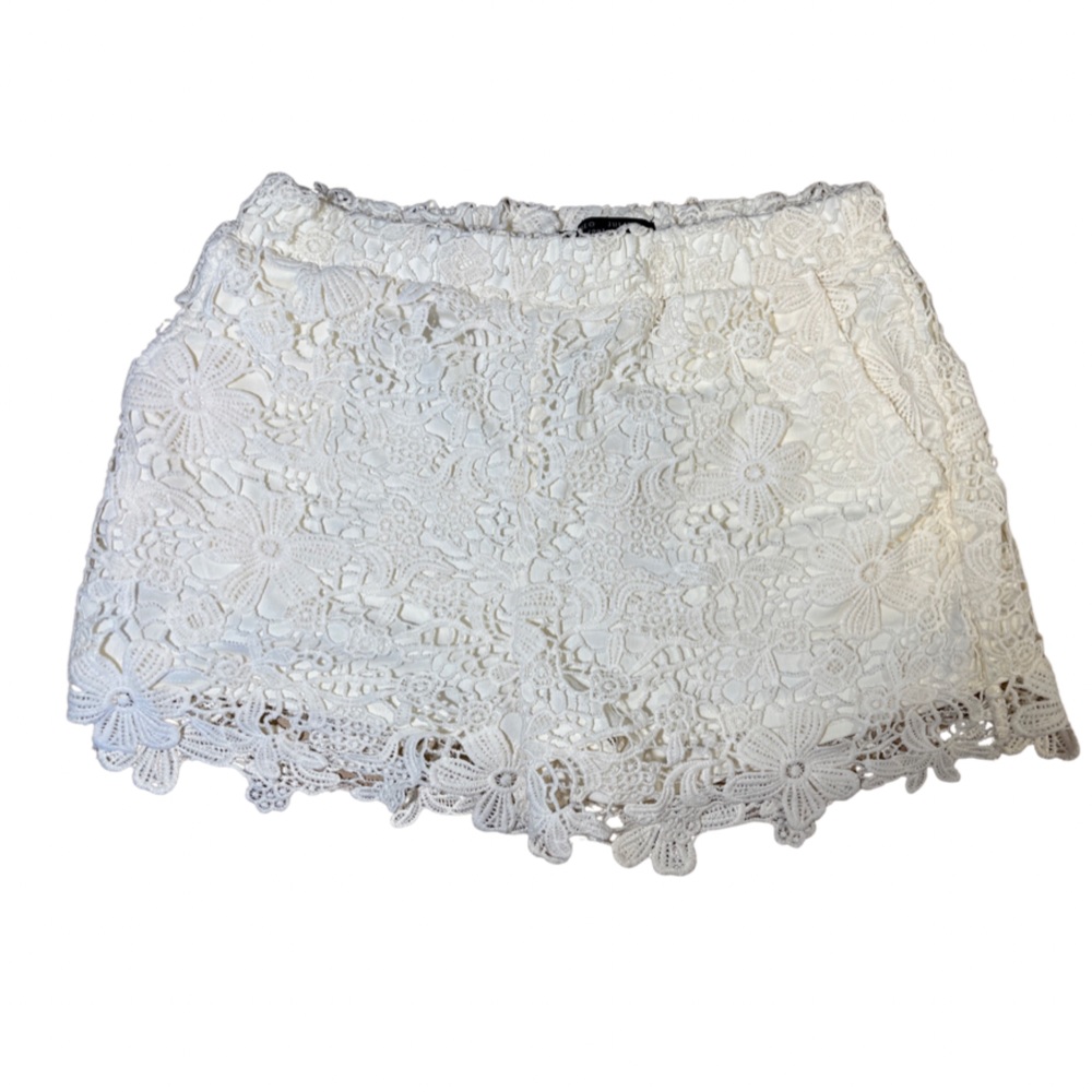 Crochet Dressy Shorts Size Medium